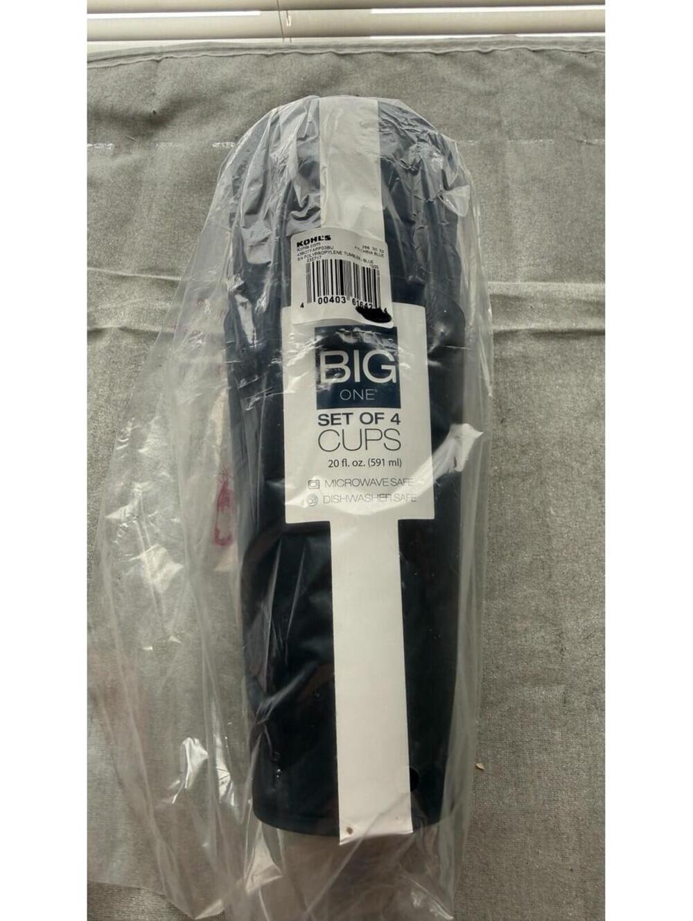 Kohl's The Big One Set Of 4 Cups
